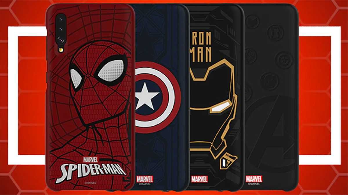 Samsung создала чехлы с изображениями супергероев Marvel: фото Samsung создала чехлы с изображениями супергероев Marvel: фото