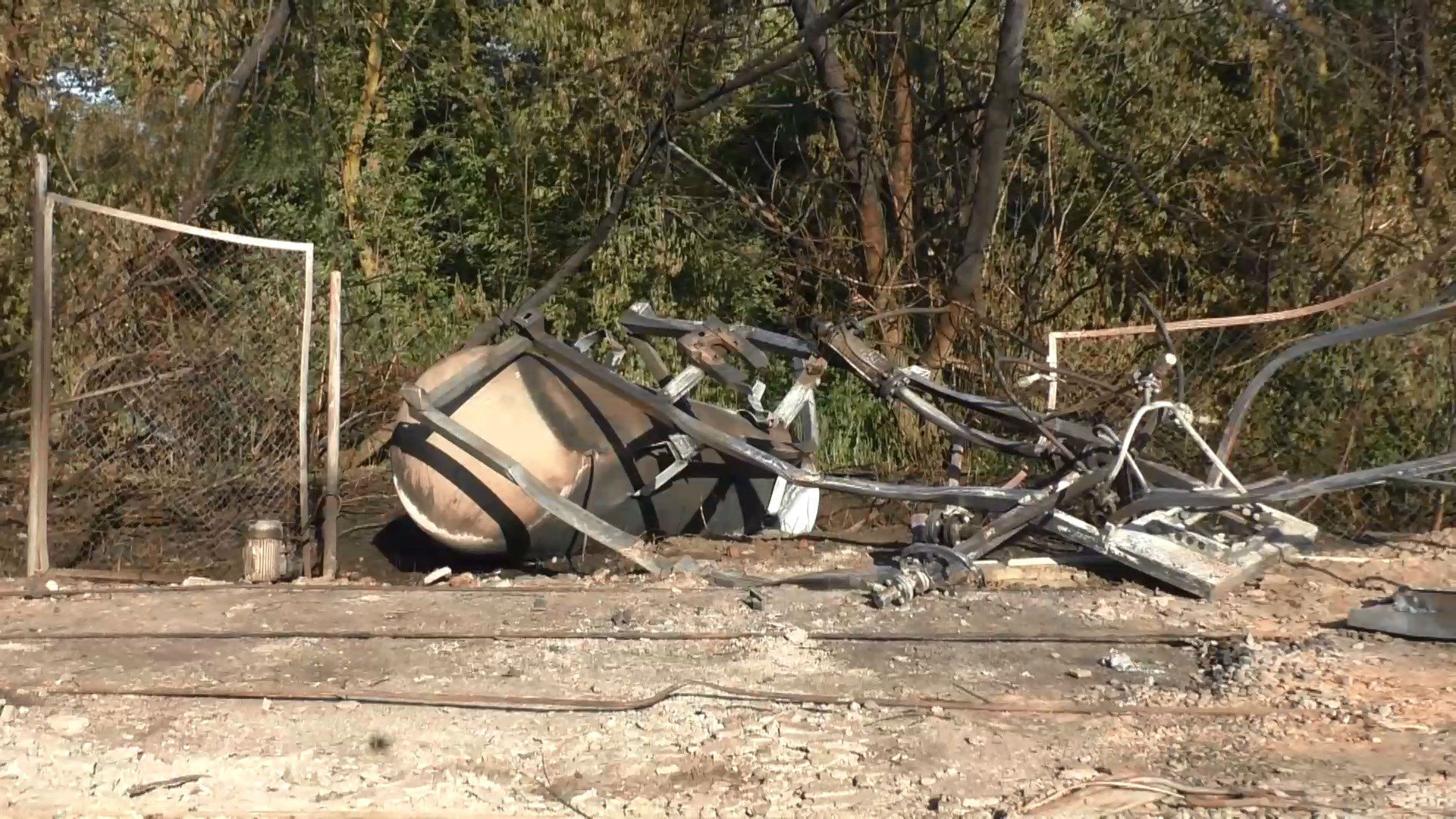 На Чернігівщині вибухнула АЗС: деталі На Чернігівщині вибухнула АЗС: деталі