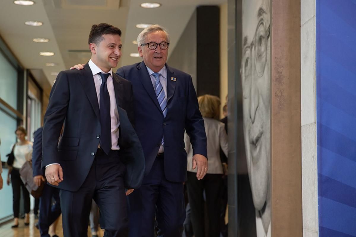 У мене є новий друг, – президент Єврокомісії на зустрічі із Зеленським У мене є новий друг, – президент Єврокомісії на зустрічі із Зеленським