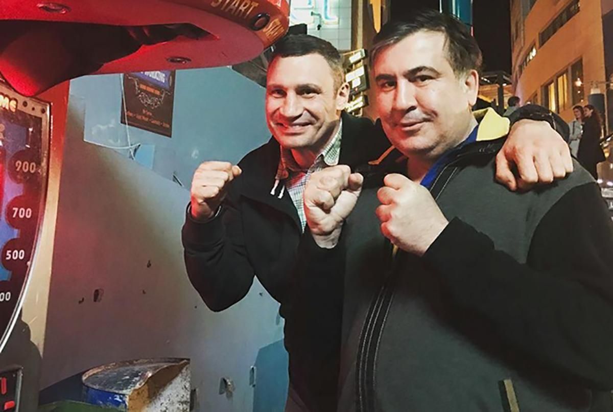 Кличко запропонував Саакашвілі піти на парламентські вибори разом з УДАРом