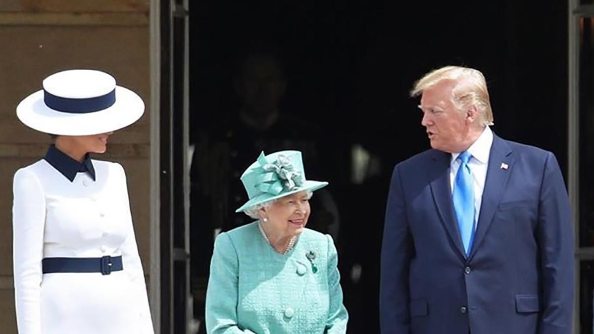 Забув про Меланію: Дональд Трамп оконфузився у Букінгемському палаці