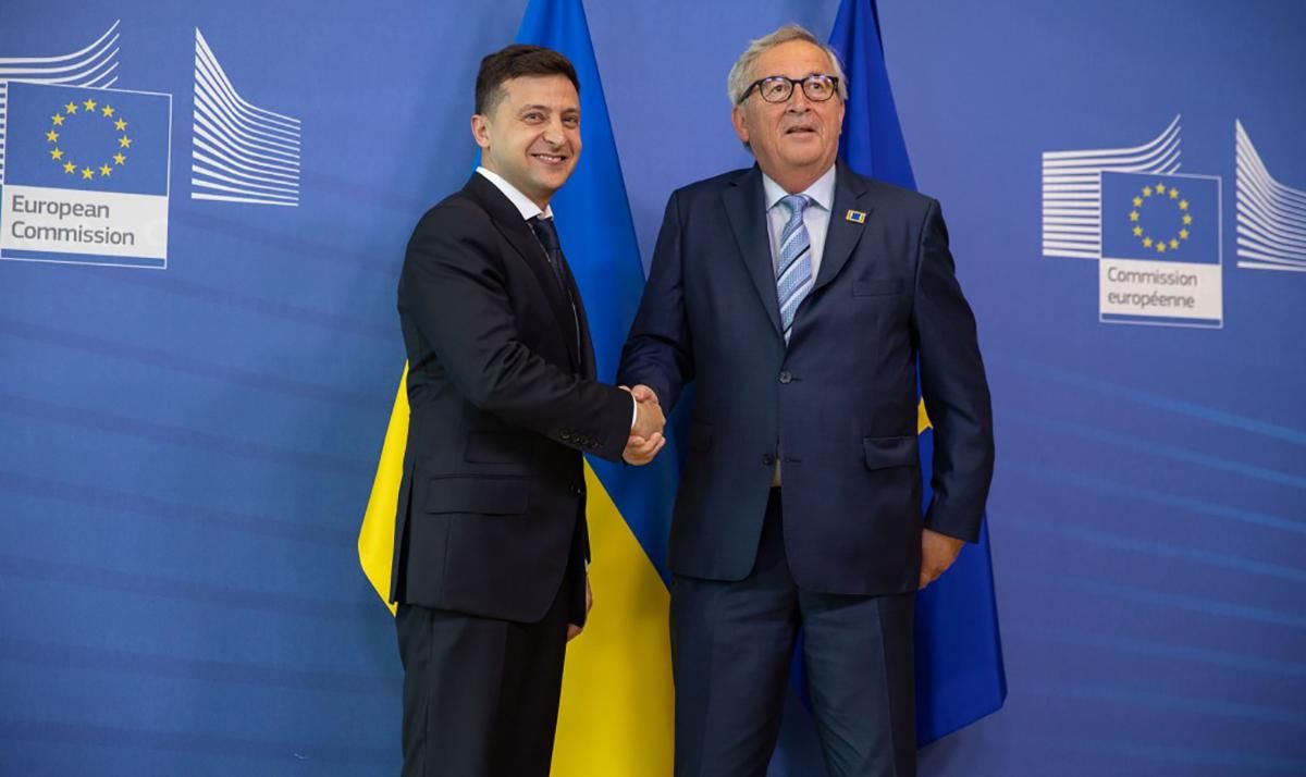 Зустріч Зеленського з Юнкером: про що говорили Зустріч Зеленського з Юнкером: про що говорили