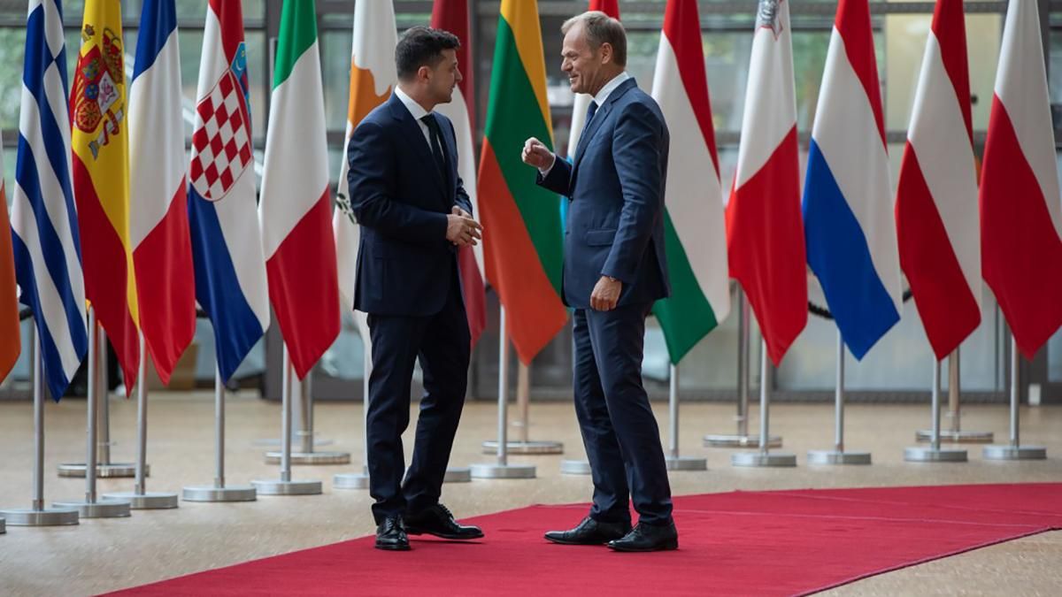 Україна має продовжувати свій рух до ЄС, – Зеленський Україна має продовжувати свій рух до ЄС, – Зеленський