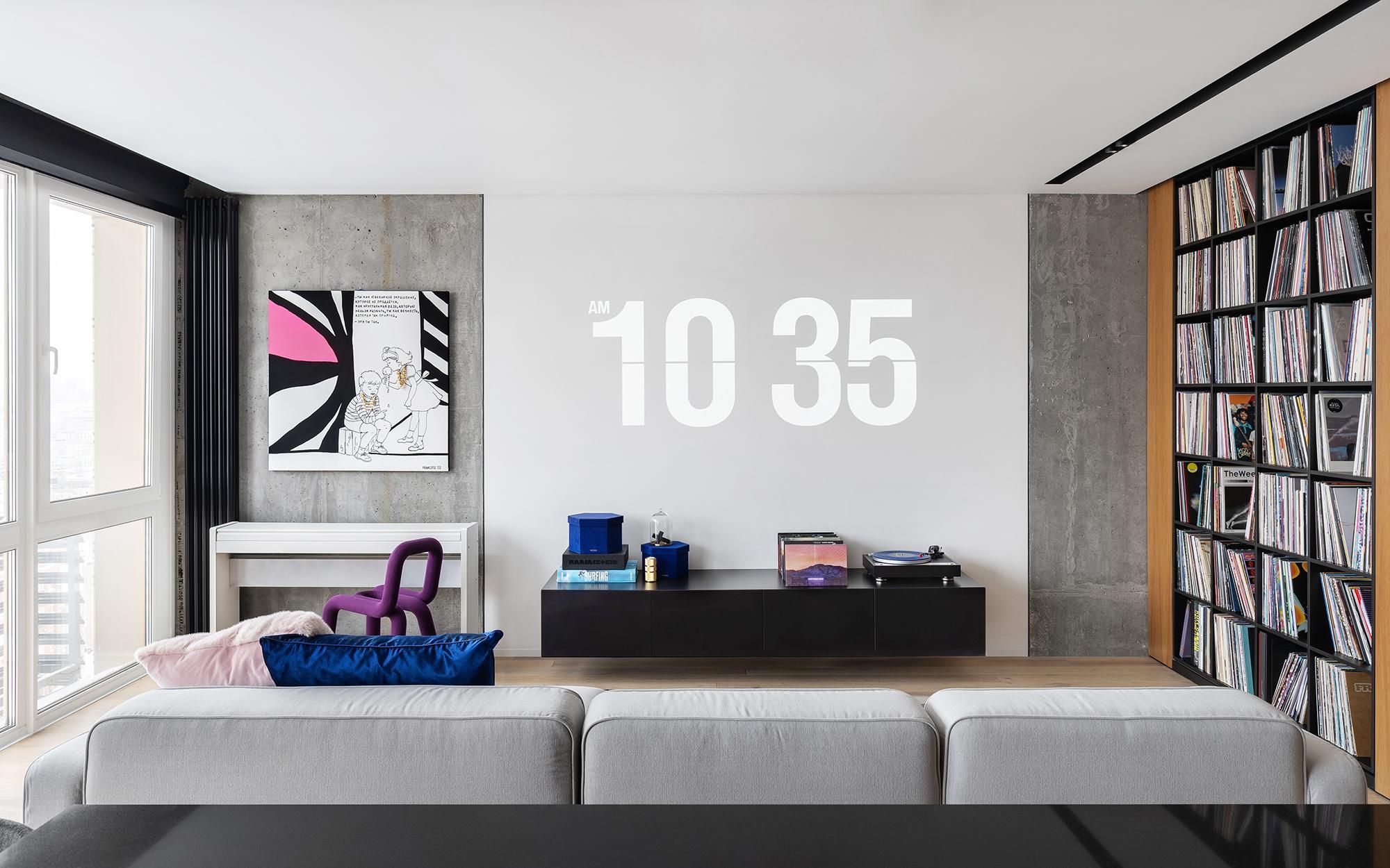 VOV-apartment: эффектный дизайн двухуровневой квартиры в Киеве VOV-apartment: эффектный дизайн двухуровневой квартиры в Киеве