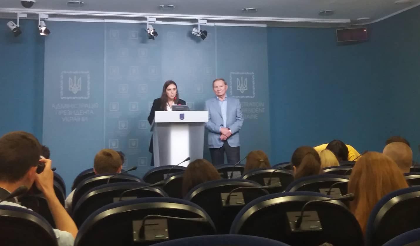 Никакой экономической блокады Донбасса нет: Кучма выступил на брифинге в АП Никакой экономической блокады Донбасса нет: Кучма выступил на брифинге в АП