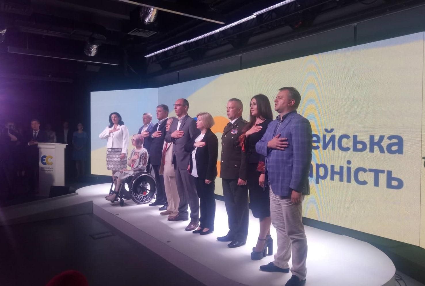 Партія Солідарність Петра Порошенка - список кандидатів на парламентські вибори в Україні 2019