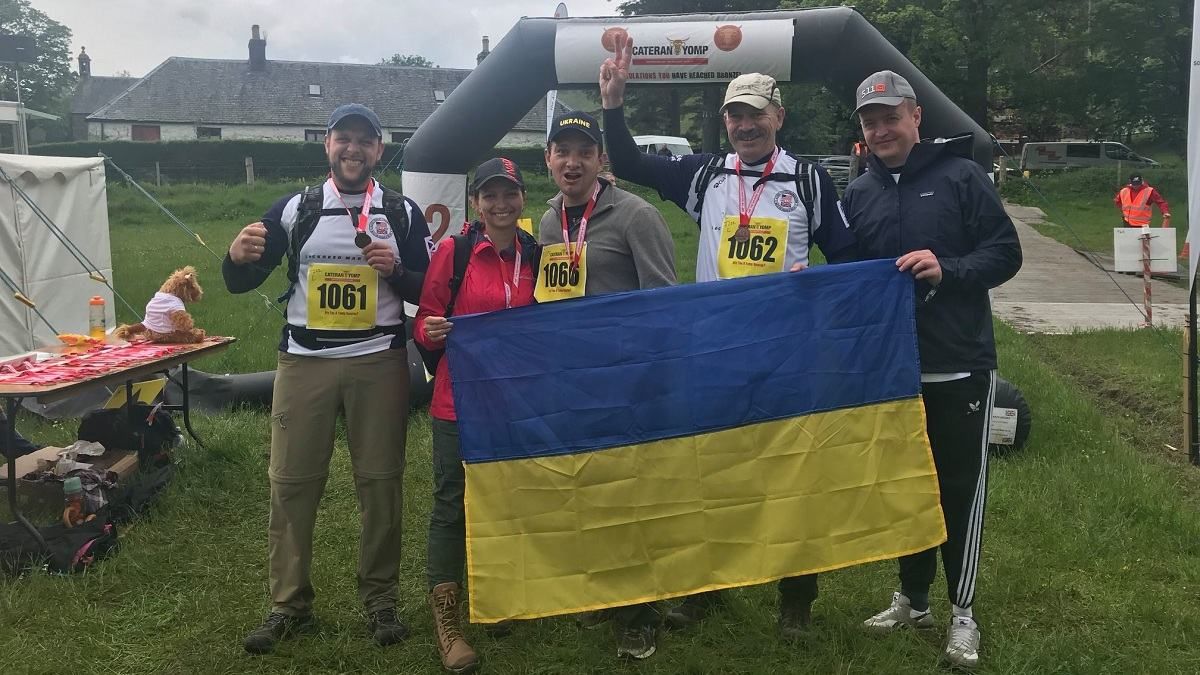 Чотири "золота" завоювали українські ветерани на міжнародних змаганнях у Шотландії