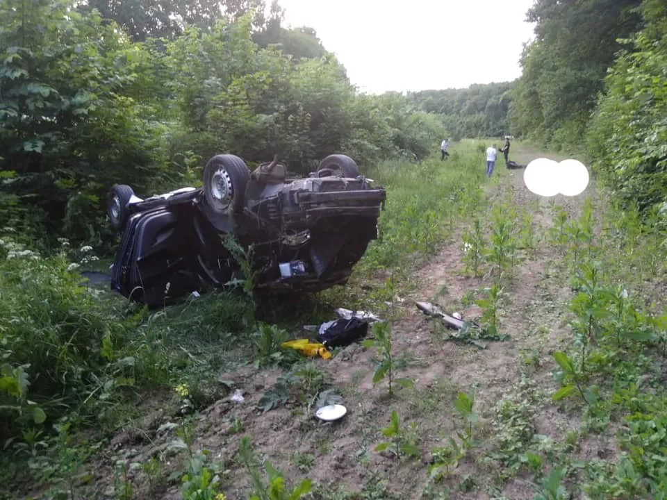 Фото з місця аварії