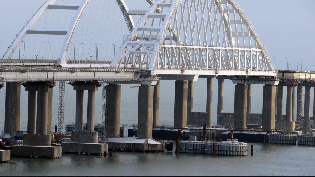 Оккупанты раскрыли ближайшие планы на Крымский мост Оккупанты раскрыли ближайшие планы на Крымский мост