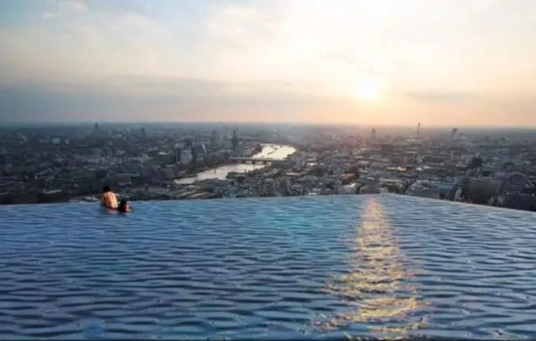 Басейн хмарочос Лондон панорама