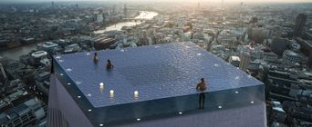 "Бесконечный" бассейн без входа построят на крыше небоскреба: умопомрачительные фото