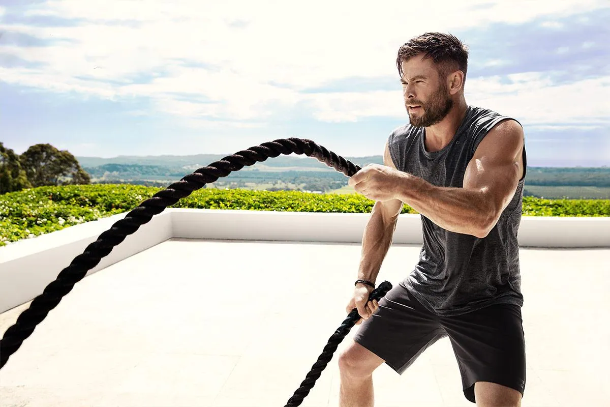 Тренування Кріса Хемсворта Тренування Кріса Хемсворта