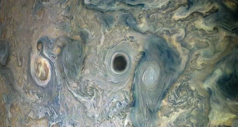 Вихор на поверхні Юпітера