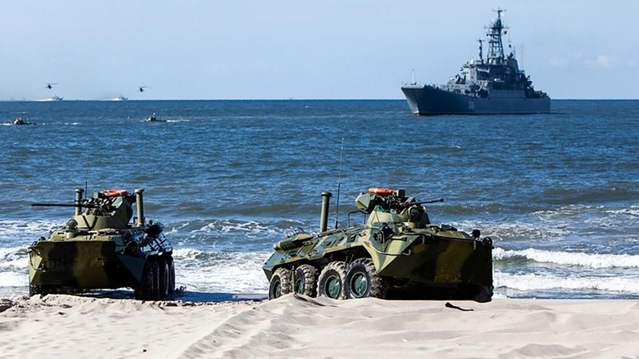 В Россия на военных учениях утонул морпех В Россия на военных учениях утонул морпех