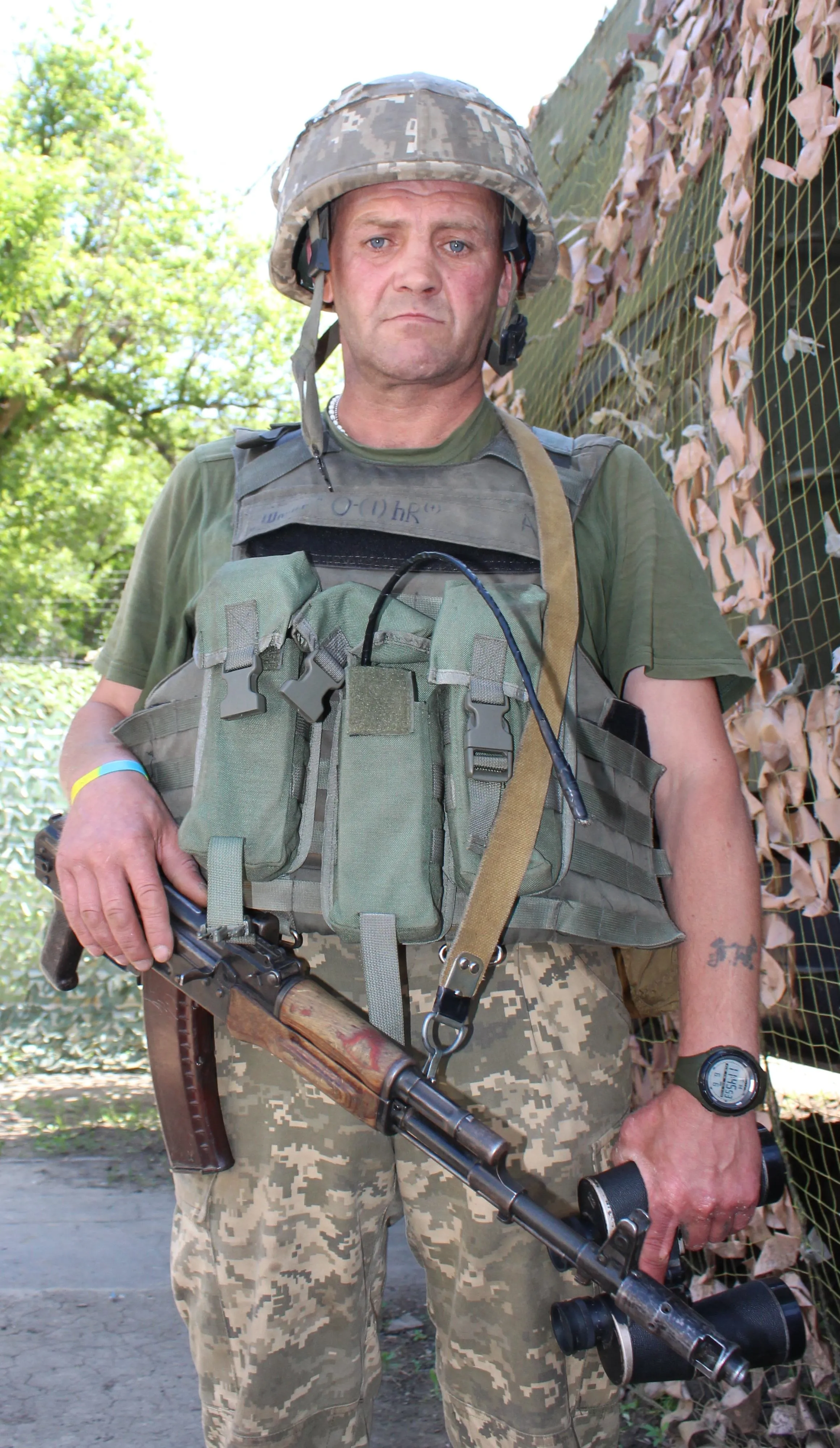 Старший сержант, командир відділення Віталій Жемчук