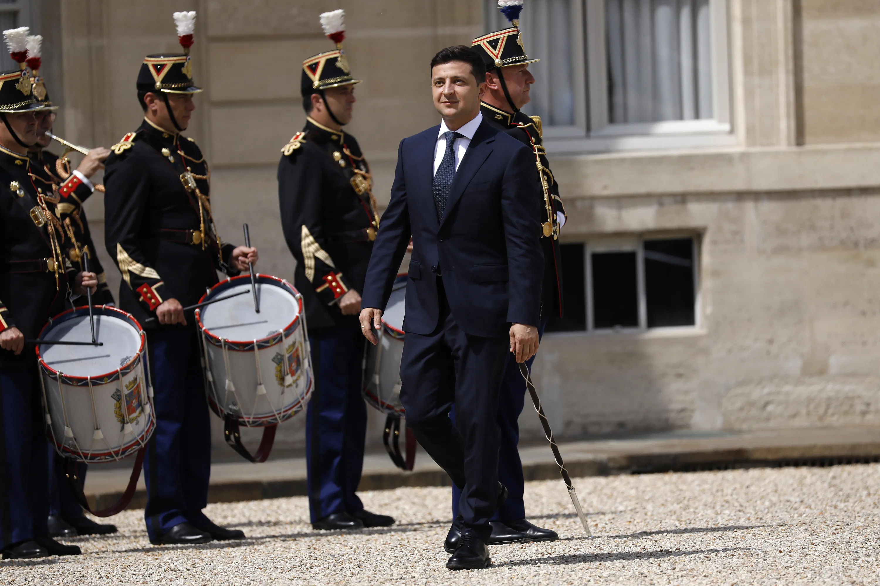 Зеленський, Донбас, Україна, Макрон 