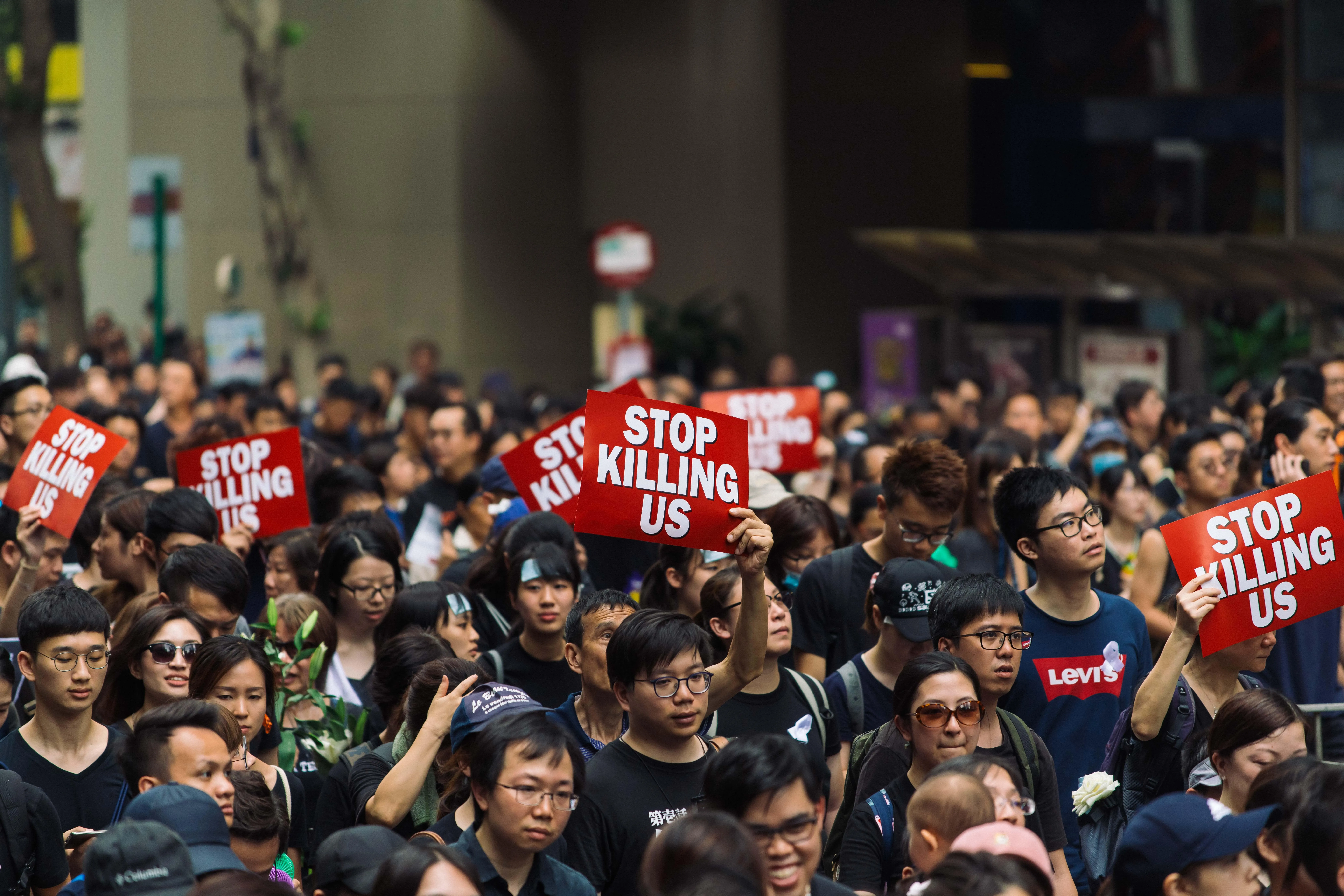 протести Гонконг