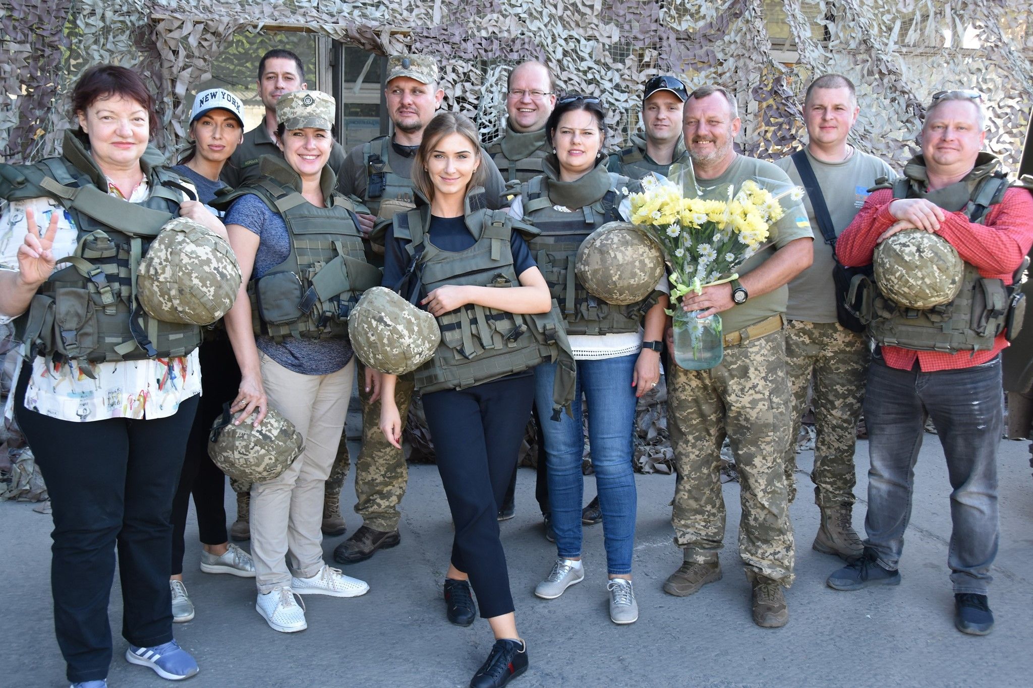 Район Операции объединенных сил посетила официальная делегация Литвы Район Операции объединенных сил посетила официальная делегация Литвы