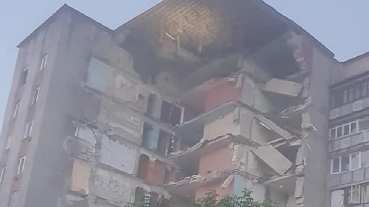 В Молдове обвалилась девятиэтажка: шокирующее видео