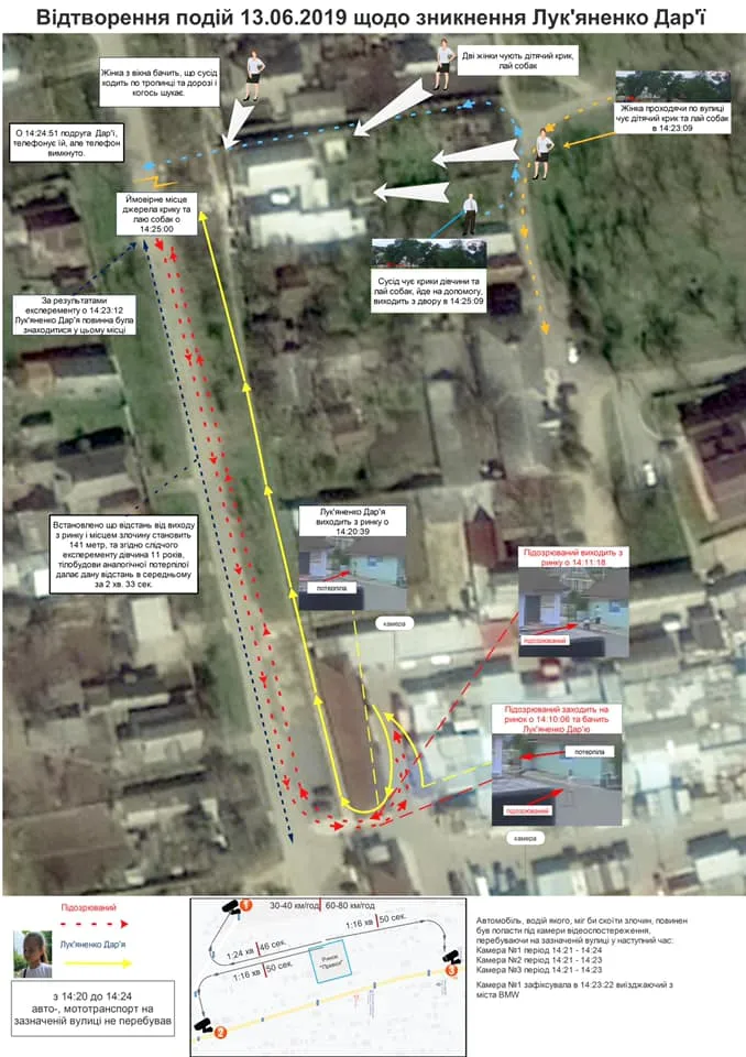 Дарія Лук'яненко маршрут руху карна в день зникнення Дарія Лук'яненко маршрут руху карна в день зникнення