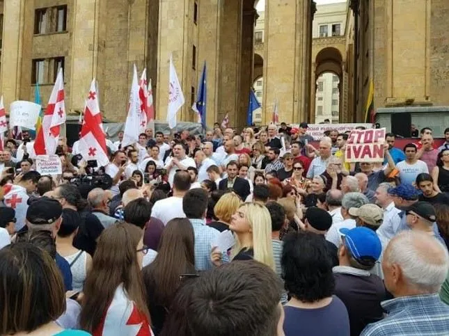 протести Грузія