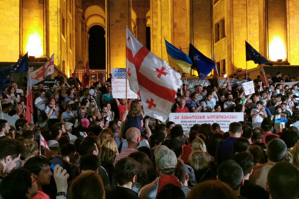 Антиросійські протести в Грузії: чого від влади вимагає опозиція