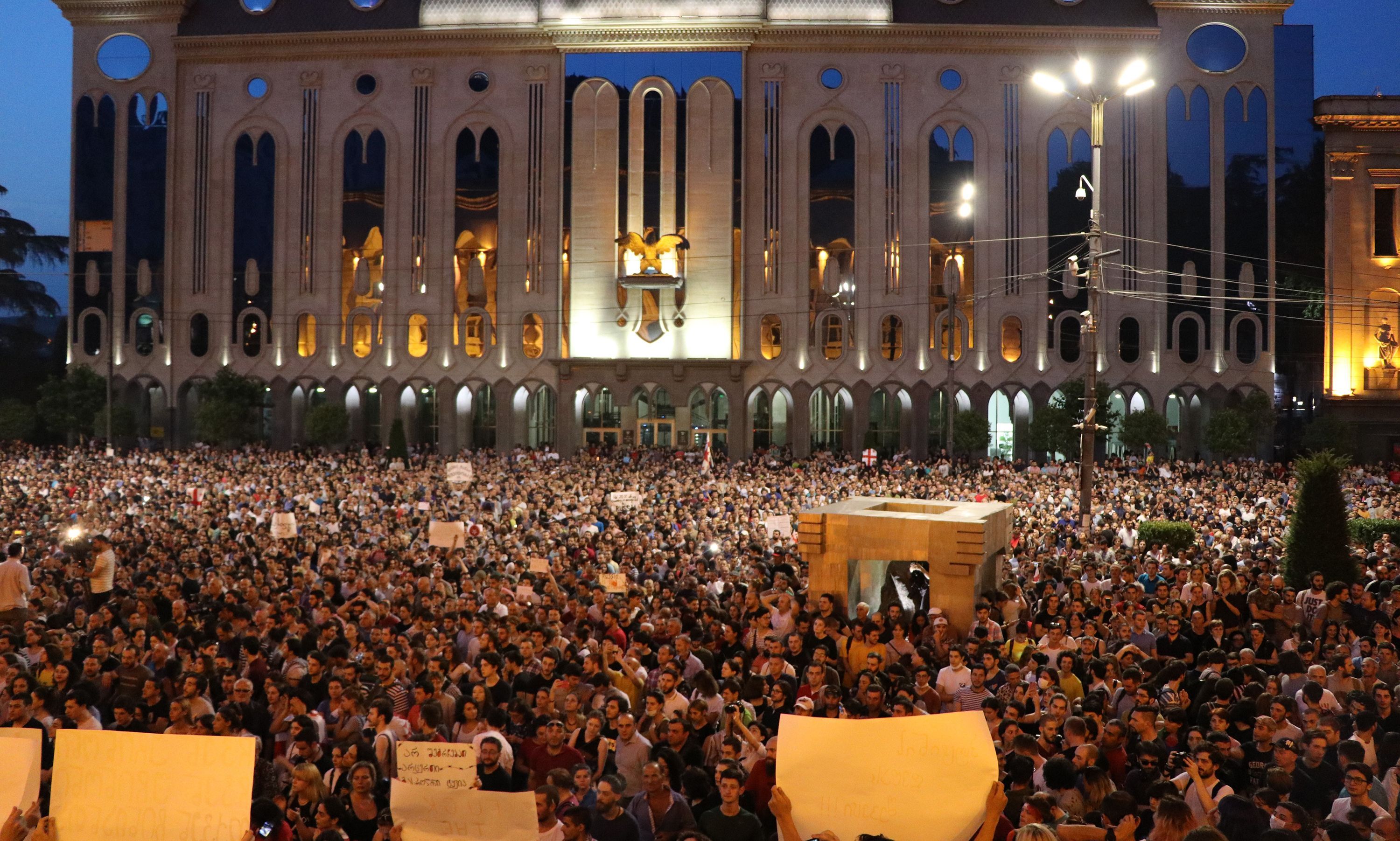 Антиросійські протести у Грузії: основні вимоги мітингувальників