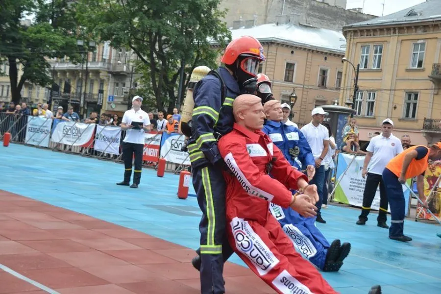 Турнір за звання кращого пожежника у Львові