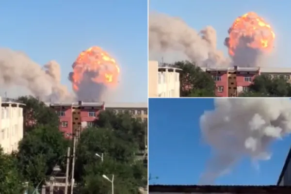 вибух Казахстан боєприпаси 