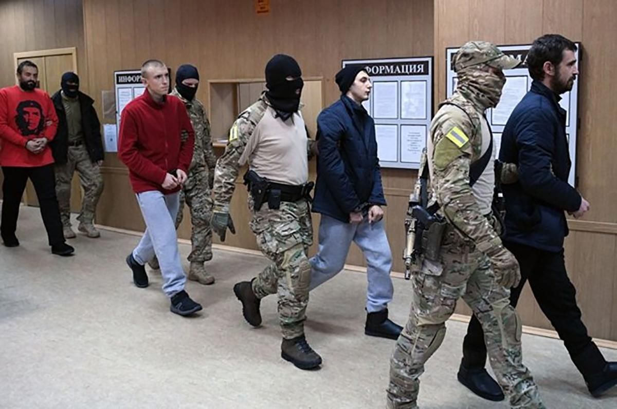Россия выдвинула условие передачи Украине пленных моряков