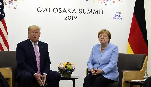 Трамп і Меркель Трамп і Меркель
