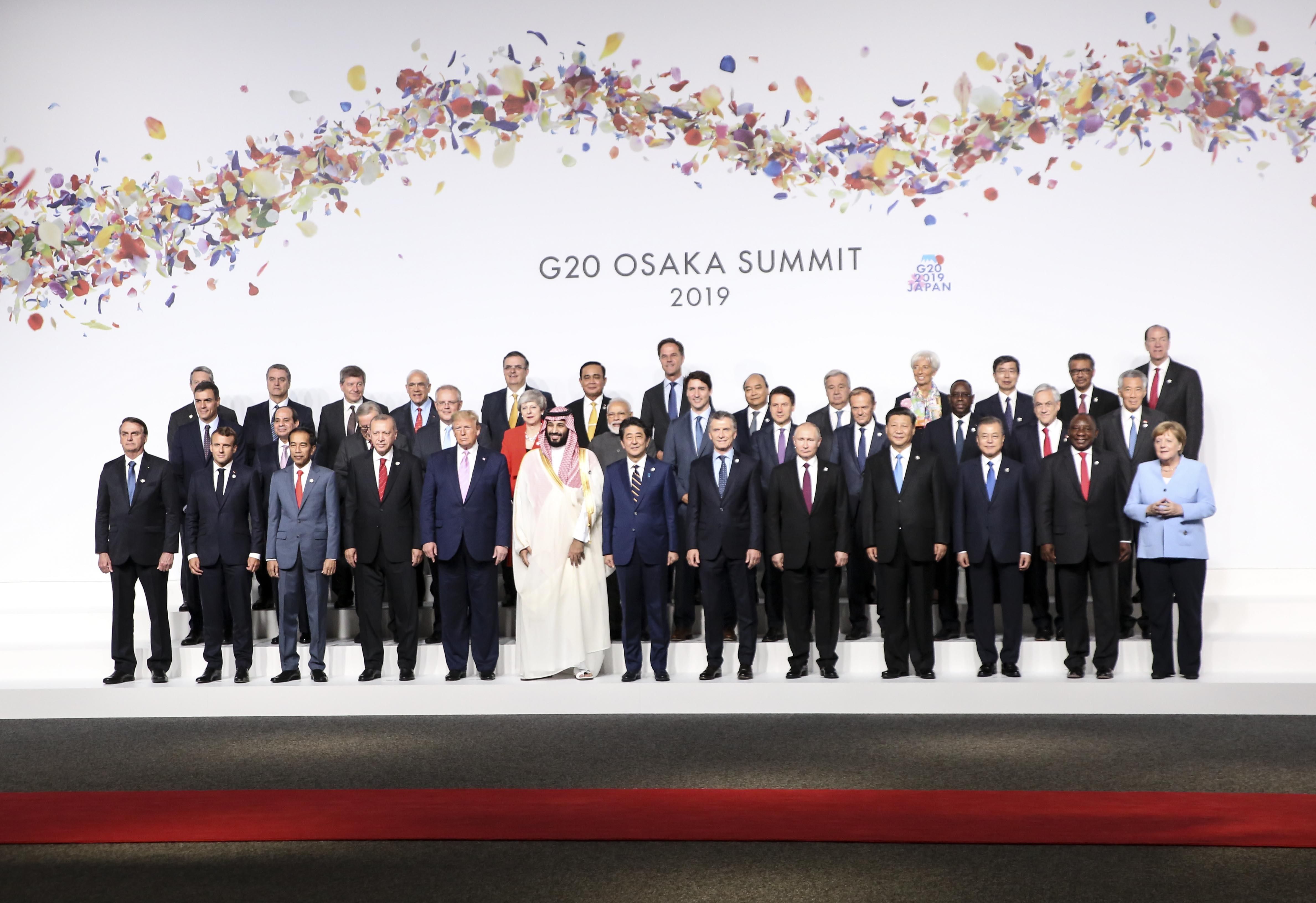 Саммит G20 2019 в Осаке - фото, видео 28 -29 июня 2019