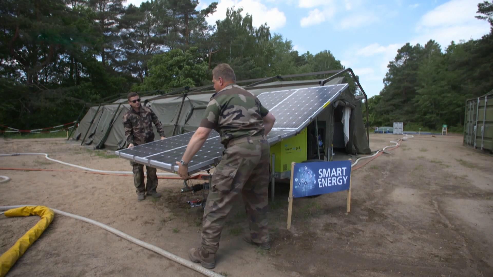 Энергосберегающие палатки и система для питьевой воды: современные технологии в  НАТО