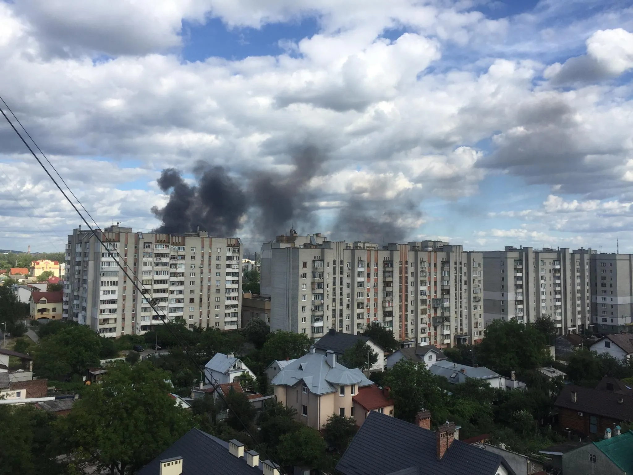 пожежа Львів вокзал залізниця колії