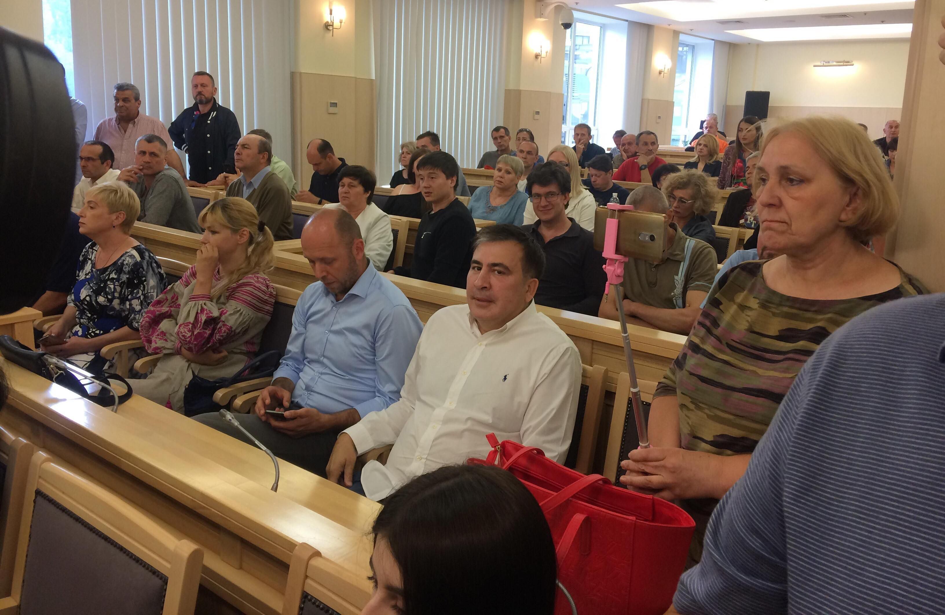 Партію Саакашвілі допустили до участі у виборах до Верховної Ради Партію Саакашвілі допустили до участі у виборах до Верховної Ради