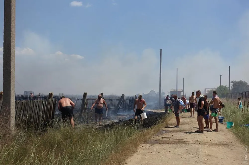 Пожежа на Одещині