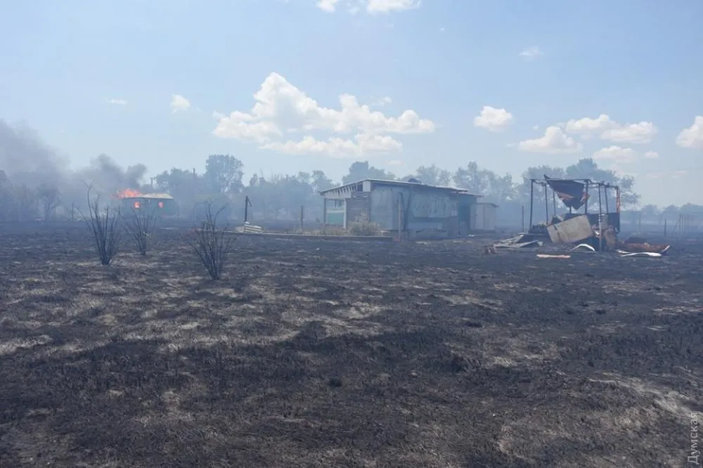 Пожежа на Одещині