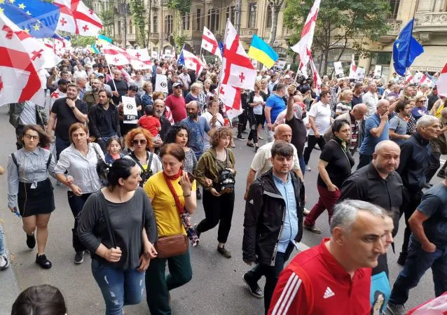 Протести в Грузії