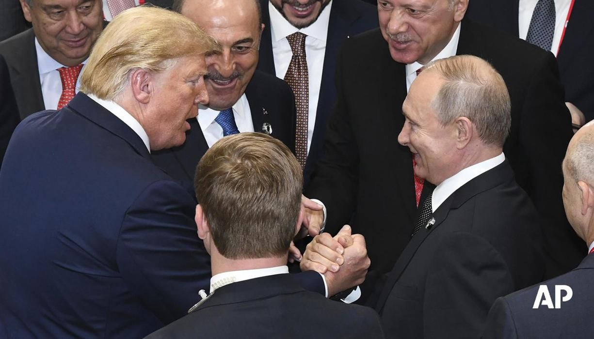 Трамп на G20 встречался с "президентами, премьерами и диктаторами" Трамп на G20 встречался с "президентами, премьерами и диктаторами"