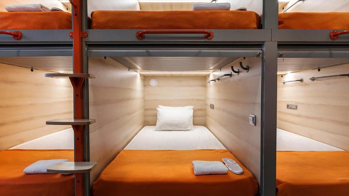 В аэропорту "Борисполь" открыли современный капсульный хостел: фото В аэропорту "Борисполь" открыли современный капсульный хостел: фото