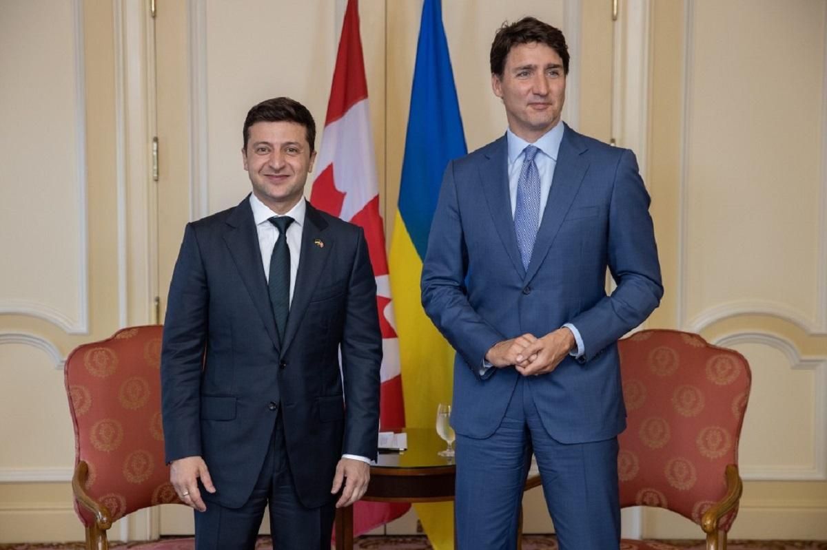 Зеленський зустрівся з прем’єром Канади Трюдо: про що домовились політики – фото, відео