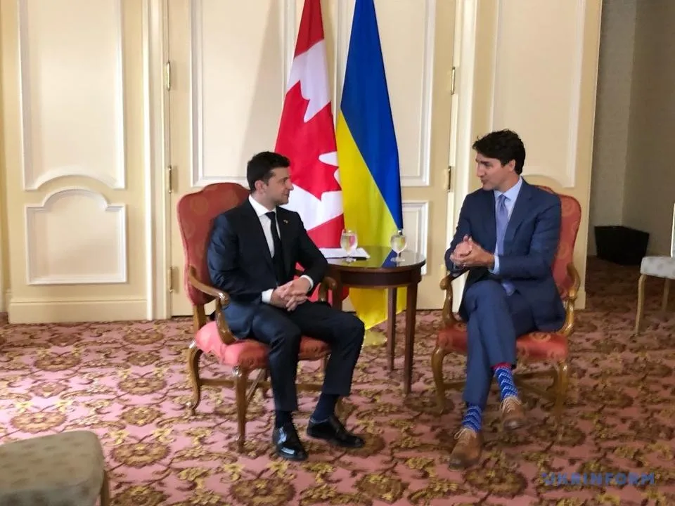 Зеленський Трюдо Канада зустріч угоди Зеленський Трюдо Канада зустріч угоди