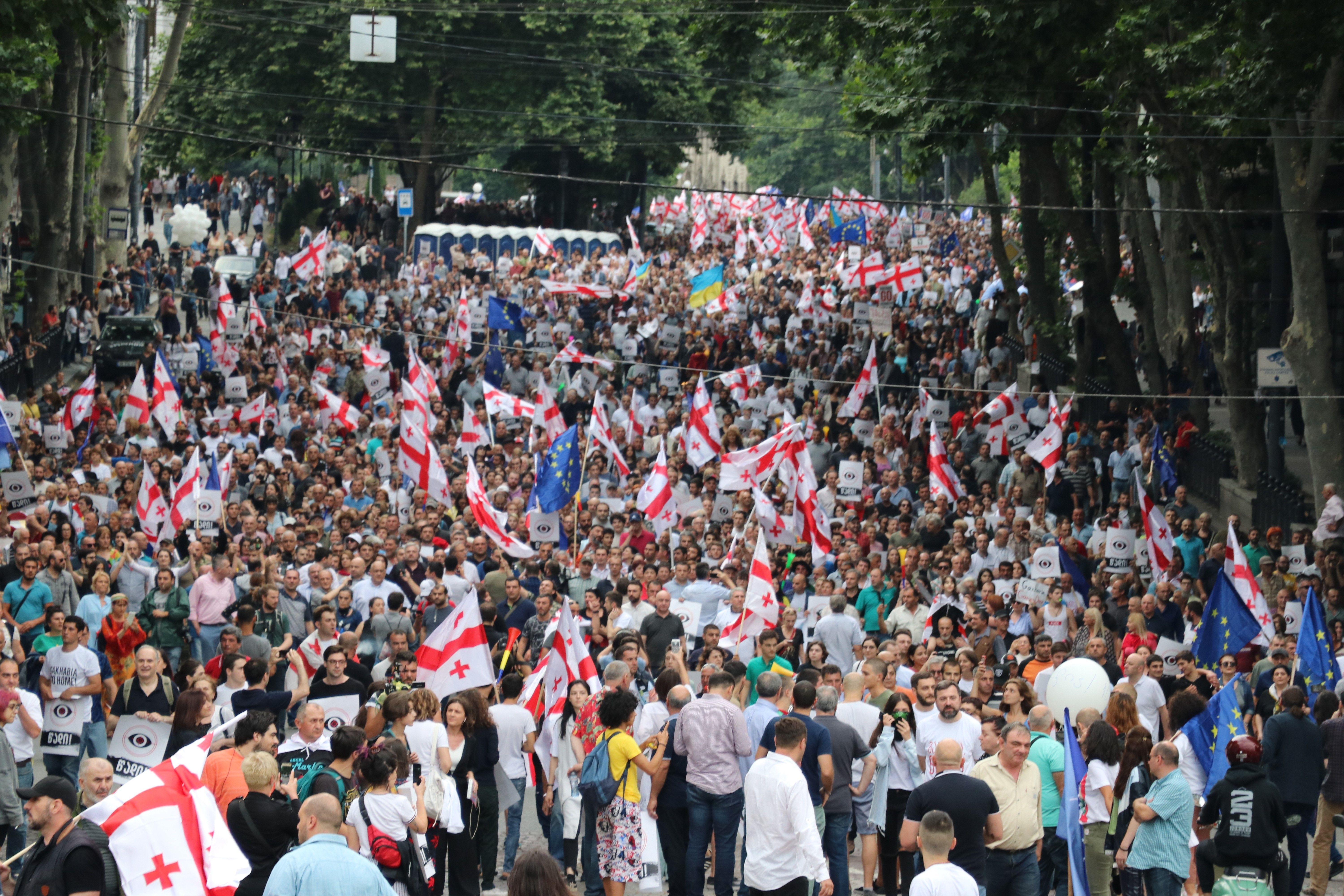 Не антиросійські протести, а заколот: генпрокуратура Грузії дала оцінку подіям в країні