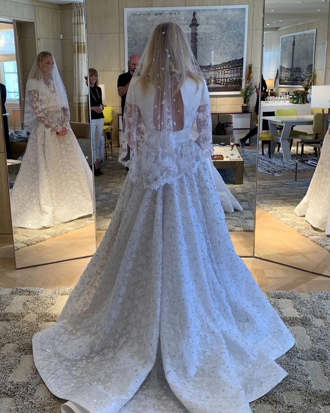 Весільна сукня Софі Тернер 