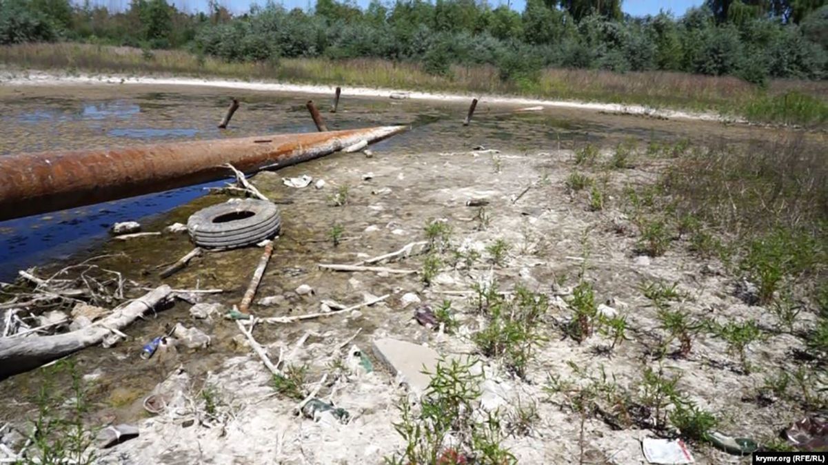 В окупованому Криму панікують і протестують, щоб повернули воду з України В окупованому Криму панікують і протестують, щоб повернули воду з України