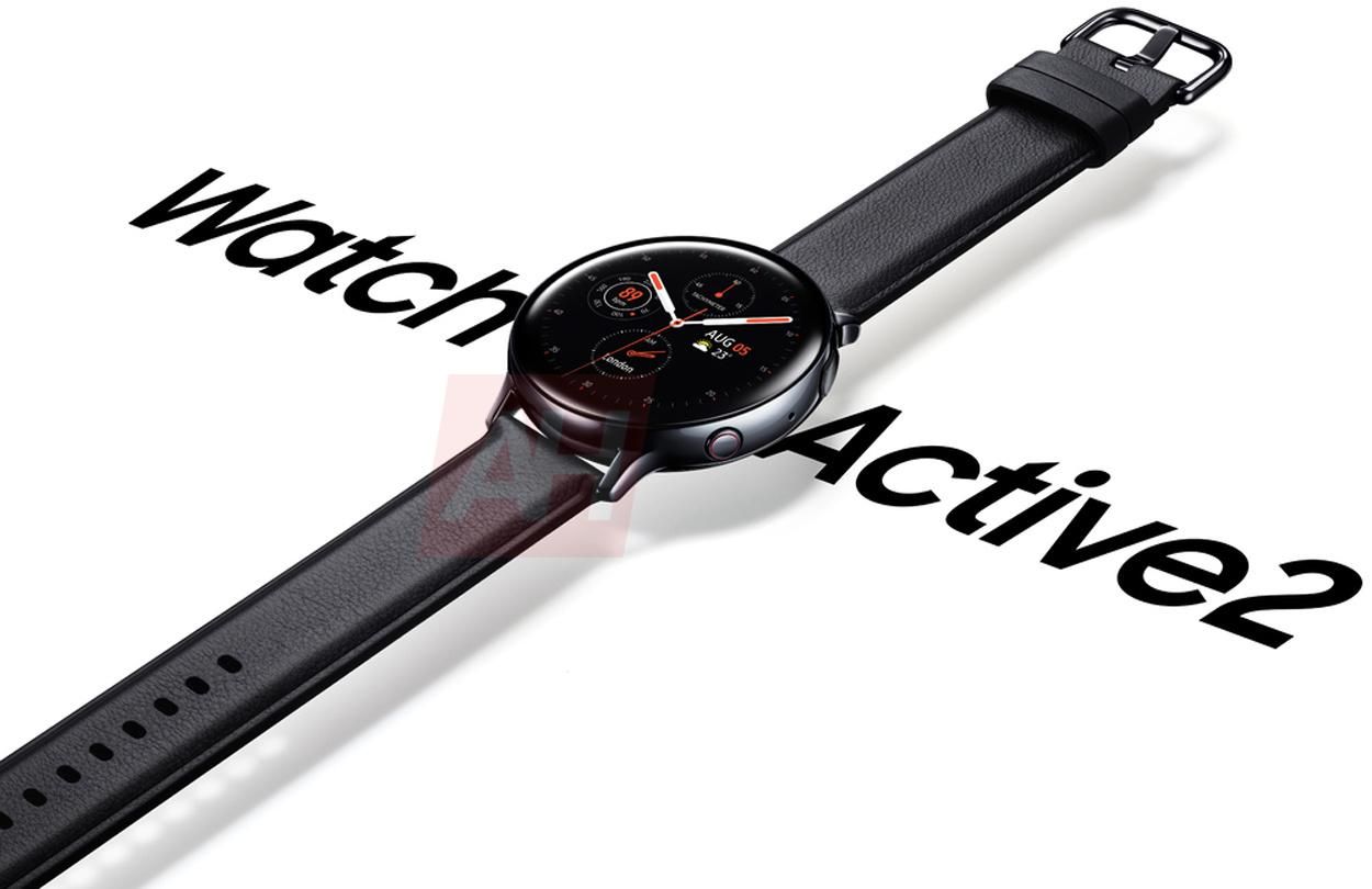 Новые умные часы Galaxy Watch Active 2 показали на официальном фото