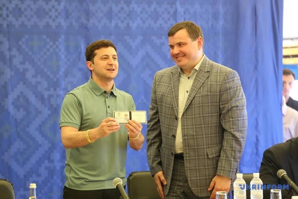 Гусєв голова Херсонської ОДА представлення Володимир Зеленський Гусєв голова Херсонської ОДА представлення Володимир Зеленський