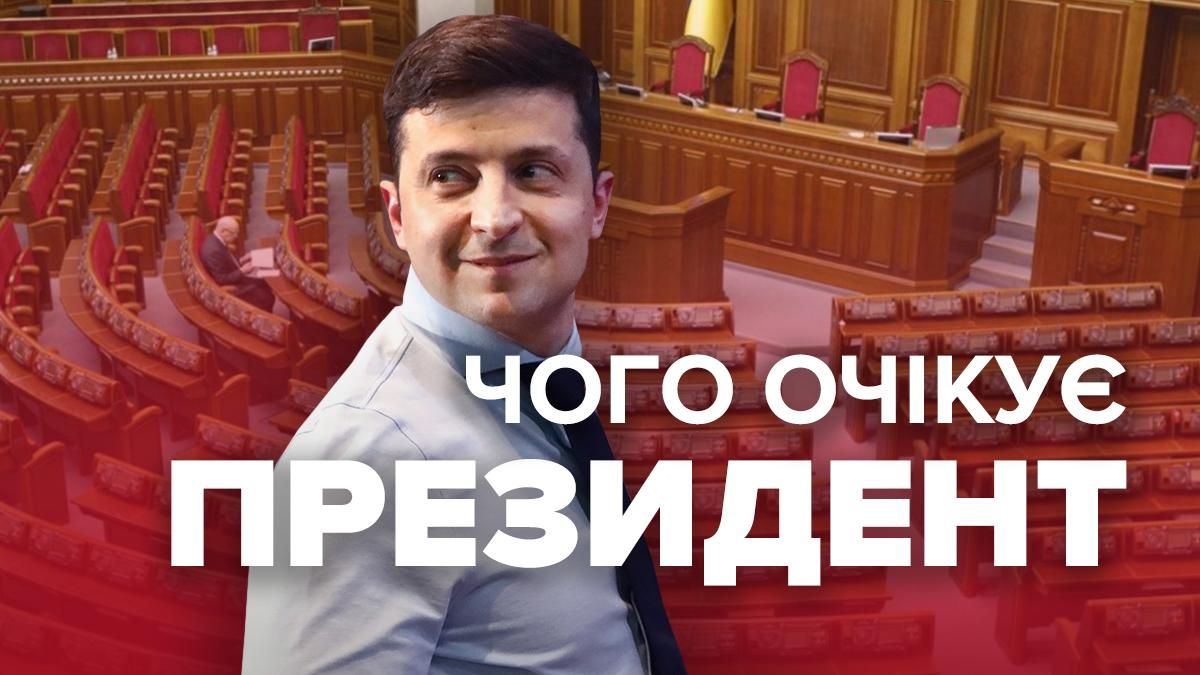 Зеленський про результати екзит-полу парламентських виборів 2019