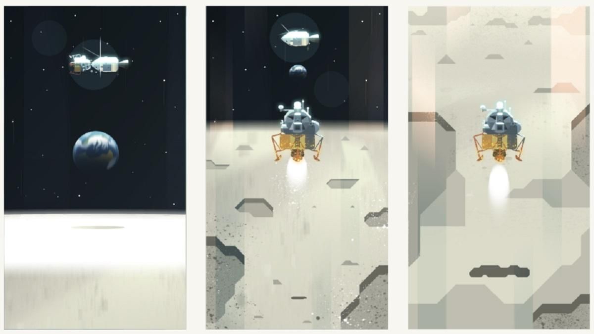 Google присвятив дудл 50-річчю історичної висадки людини на Місяць Google присвятив дудл 50-річчю історичної висадки людини на Місяць