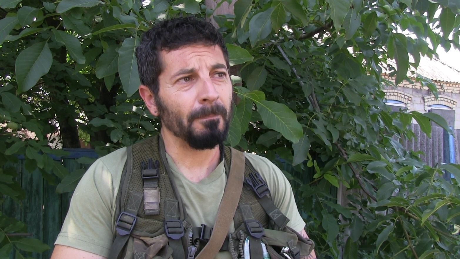 Как итальянец воюет на Донбассе и почему не хочет возвращаться на родину: видео